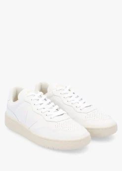 Clearance VEJA V-90 O.T. Leather Extra White Trainers