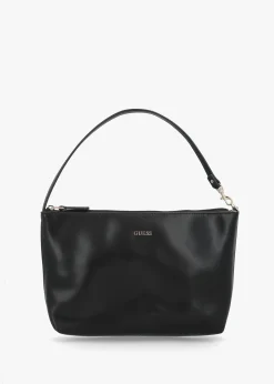 Outlet GUESS Vikky II Natural Black Beachy Tote Bag
