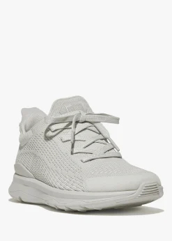 Sale FITFLOP Vitamin FFX Knit Tiptoe Grey Mix Trainers