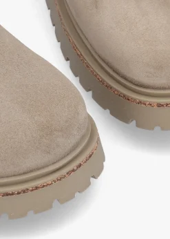 Fashion BIRKENSTOCK Women’s Highwood Taupe Suede Chelsea Boots