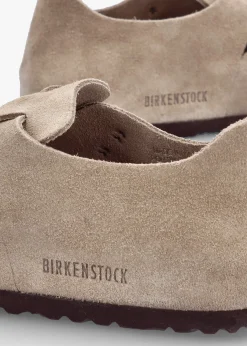 Fashion BIRKENSTOCK Women’s London Taupe Suede Clog Shoes