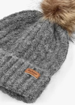 Best BARBOUR Women’s Saltburn Grey Rose Beanie & Tartan Scarf Gift Set