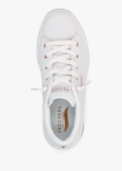 Online SKECHERS Women’s Vegan Arch Fit Meet Ya There White Trainers