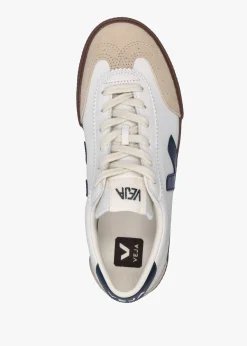 New VEJA Women's Volley O.T Leather White Nautico Bark Trainers