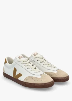 Hot VEJA Women's Volley O.T Leather White Tent Bark Trainers