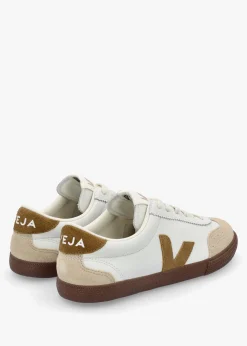 Hot VEJA Women's Volley O.T Leather White Tent Bark Trainers