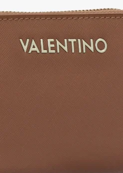 Hot VALENTINO BAGS Zero II Cuoio Zip Around Purse